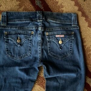 Hudson Jeans Dark Blue Flare Denim